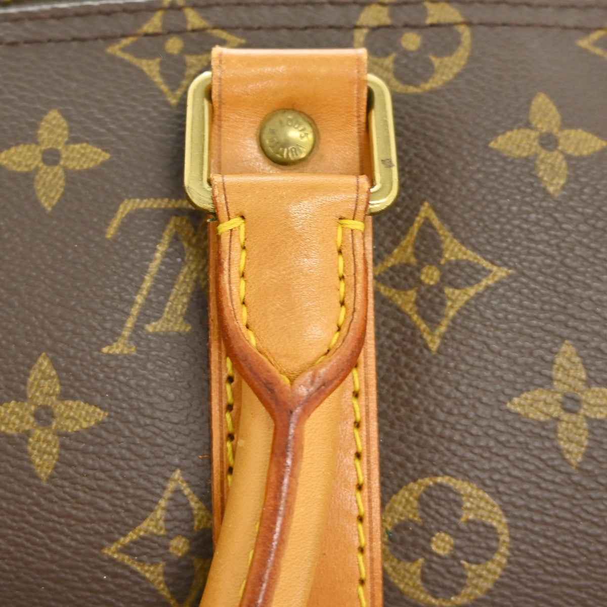 Louis Vuitton Keepall Bag Monogram Canvas, Brown, Canvas, Travel Bag