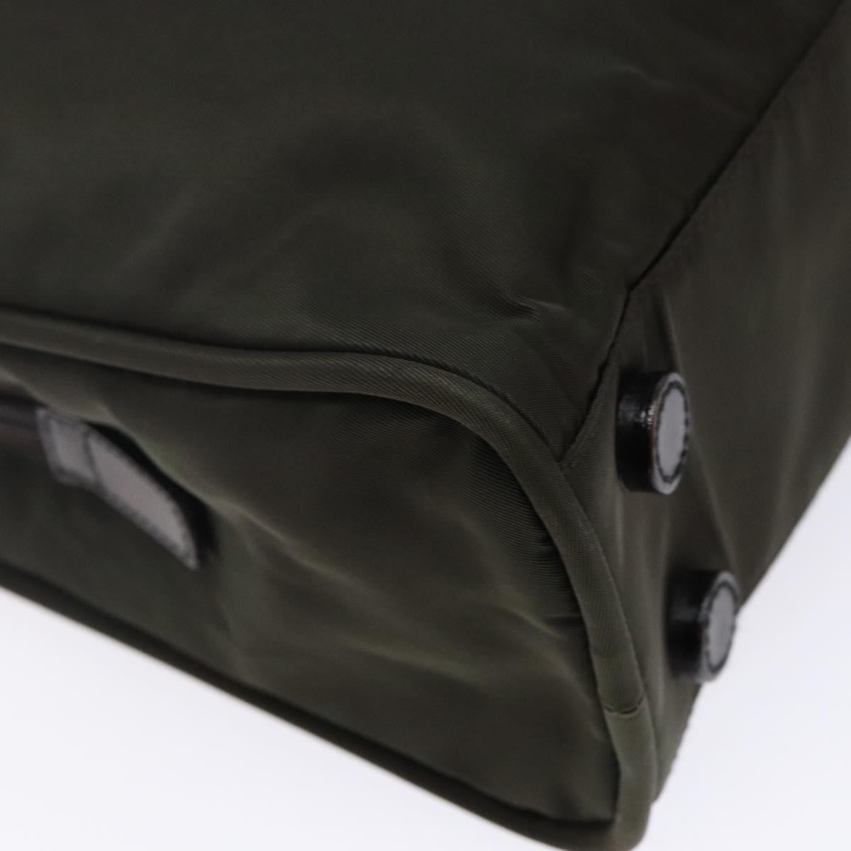Prada Bowling Shoulder Bag Tessuto, KHAKI, NYLON, Shoulder bag