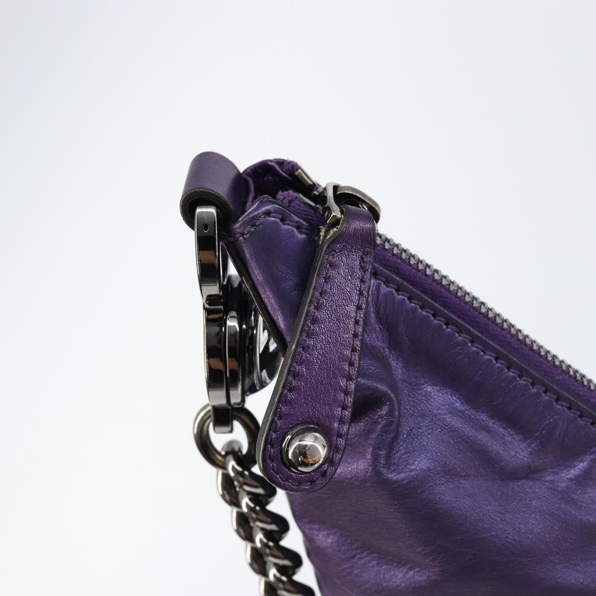 Gucci Galaxy Hobo Leather, PURPLE, LEATHER, Shoulder bag