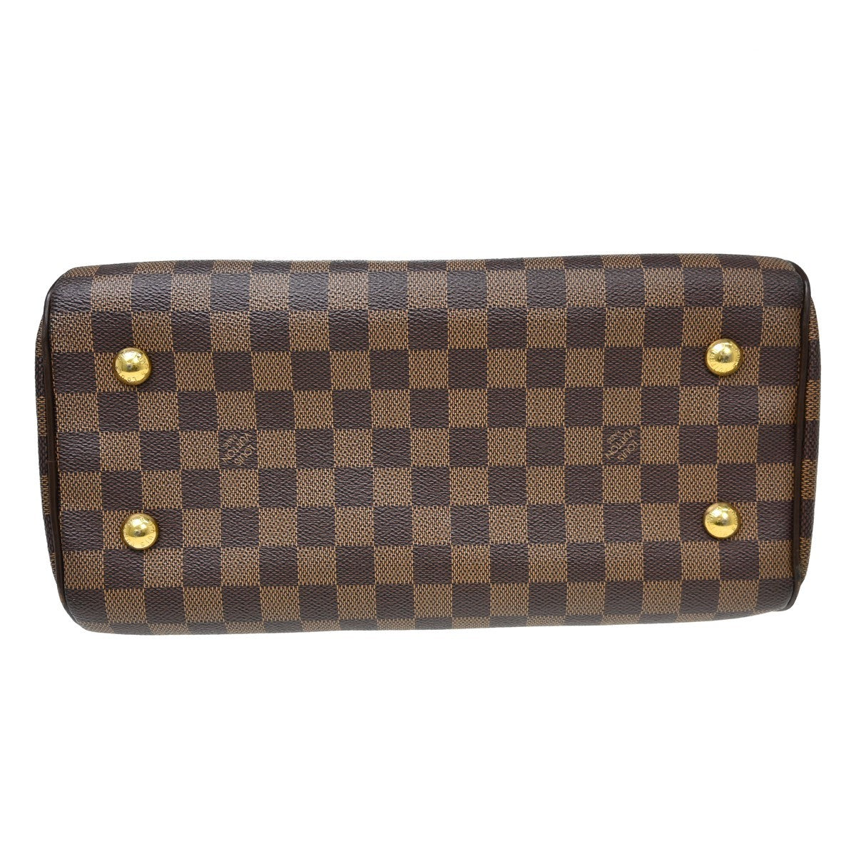 Louis Vuitton Duomo Boston Bag Damier, Brown, Canvas, Handbag