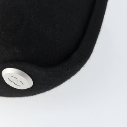 Chanel Millennium Shoulder Bag Jersey, BLACK, COTTON, Shoulder bag