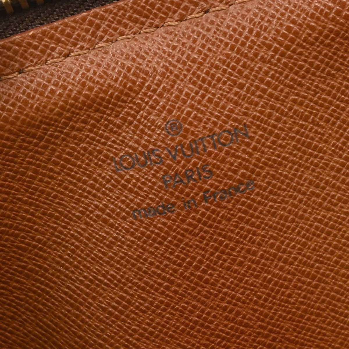 Louis Vuitton Poche Documents Monogram Canvas, BROWN, CANVAS, Clutche & pouche