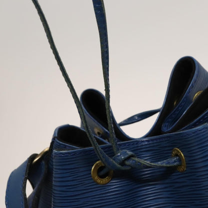 Louis Vuitton Noe Handbag Epi Leather, BLUE, LEATHER, Handbag