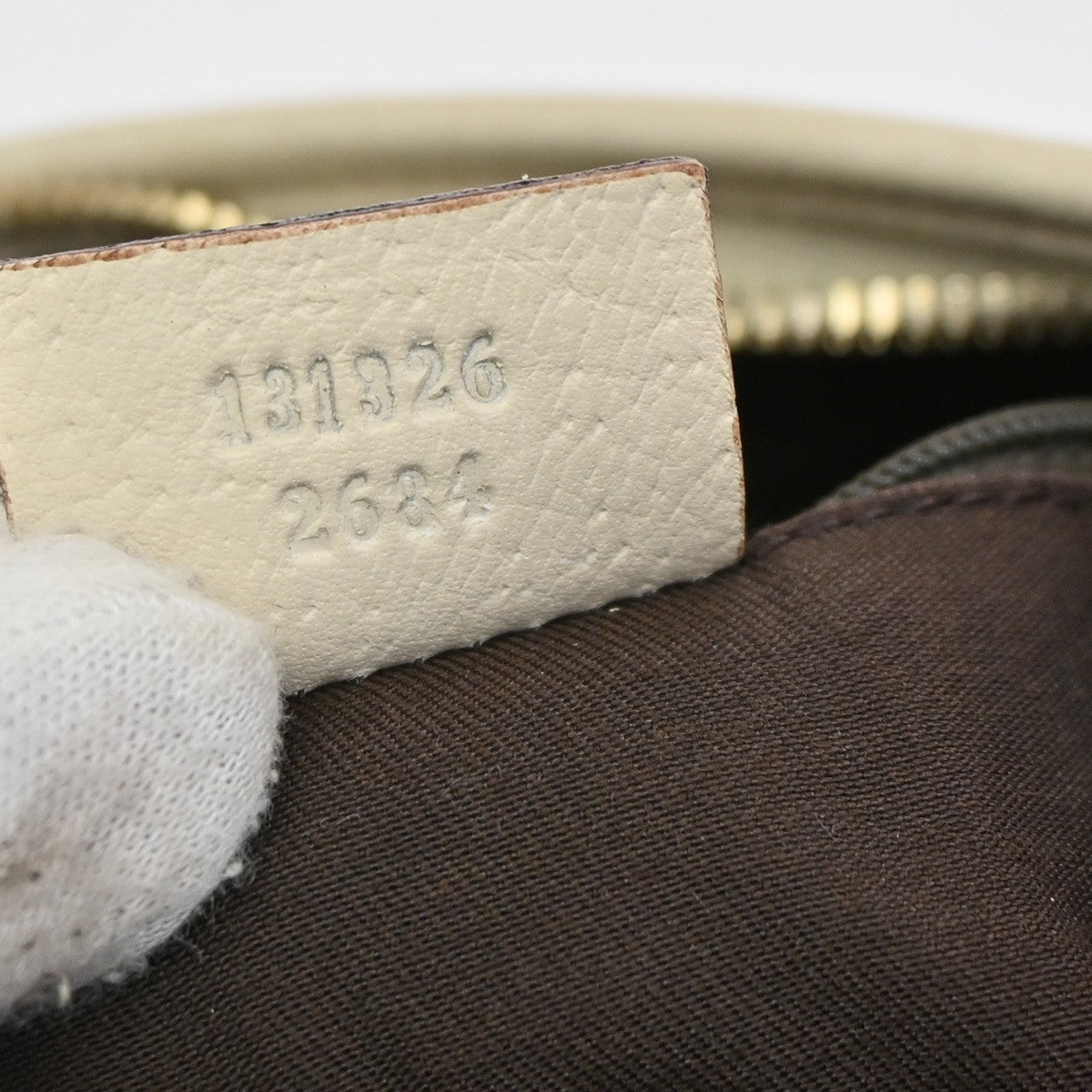 Gucci Abbey D-Ring Messenger Bag GG Canvas, BROWN, CANVAS, Shoulder bag