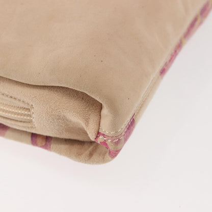 Loewe Vintage Handbag Leather, BEIGE, SUEDE, Handbag