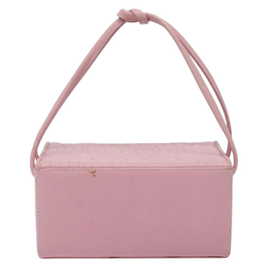 Fendi Classic Box Bag Leather, PINK, LEATHER, Handbag