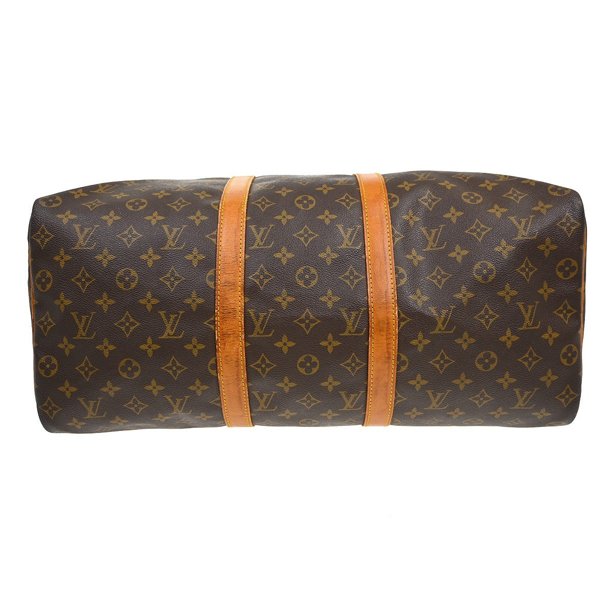 Louis Vuitton Keepall Bag Monogram Canvas, Brown, Canvas, Travel Bag