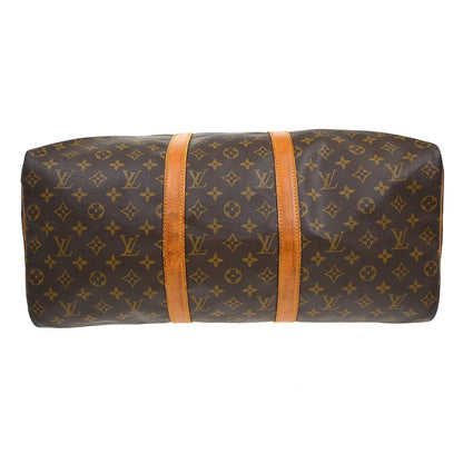 Louis Vuitton Keepall Bag Monogram Canvas, Brown, Canvas, Travel Bag