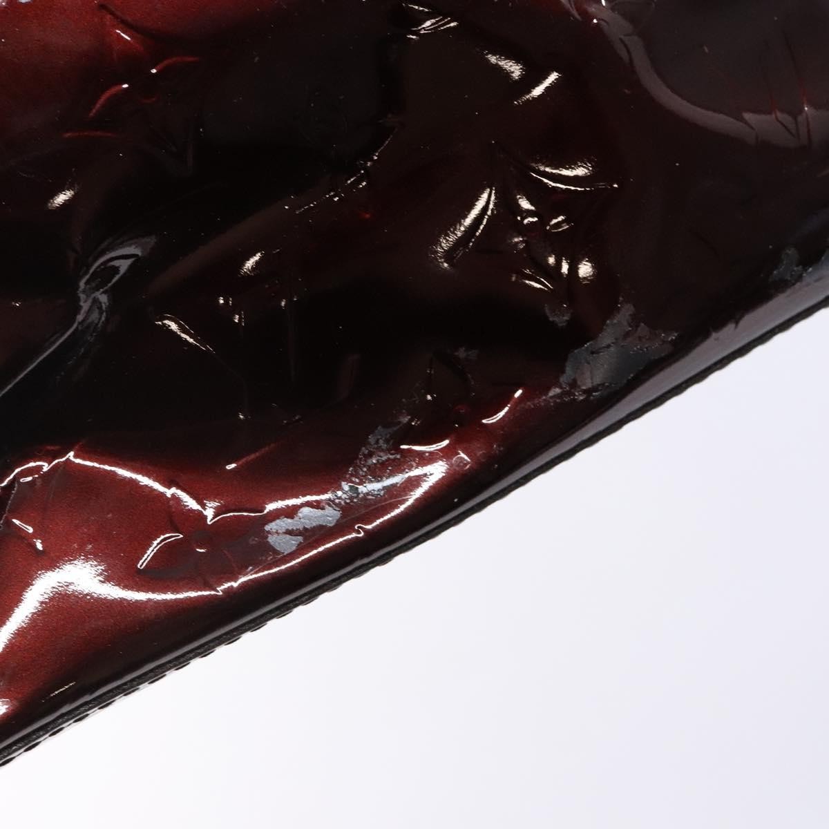 Louis Vuitton Reade Handbag Monogram Vernis, BURGUNDY, PATENT_LEATHER, Handbag