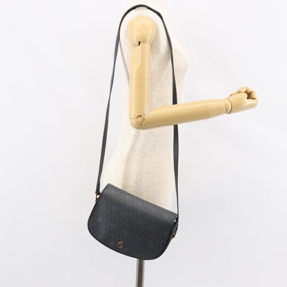 Christian Dior Vintage Honeycomb Shoulder Bag Canvas, BLACK, CANVAS, Shoulder bag