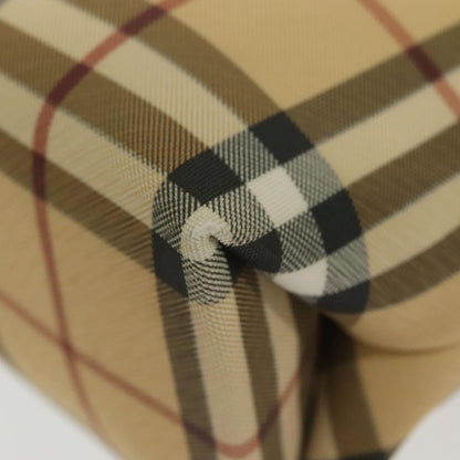 Burberry Nova Check Tote canvas check pattern, BEIGE, PVC, Tote bag