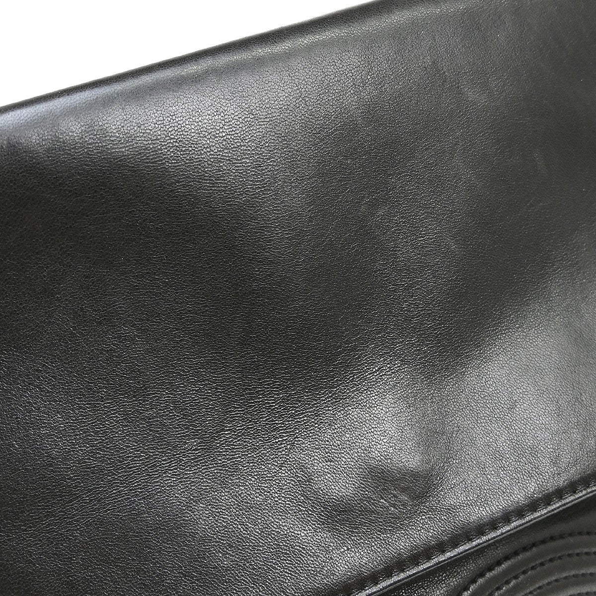 Chanel Vintage Flap Backpack Leather, Black, Leather, Backpack