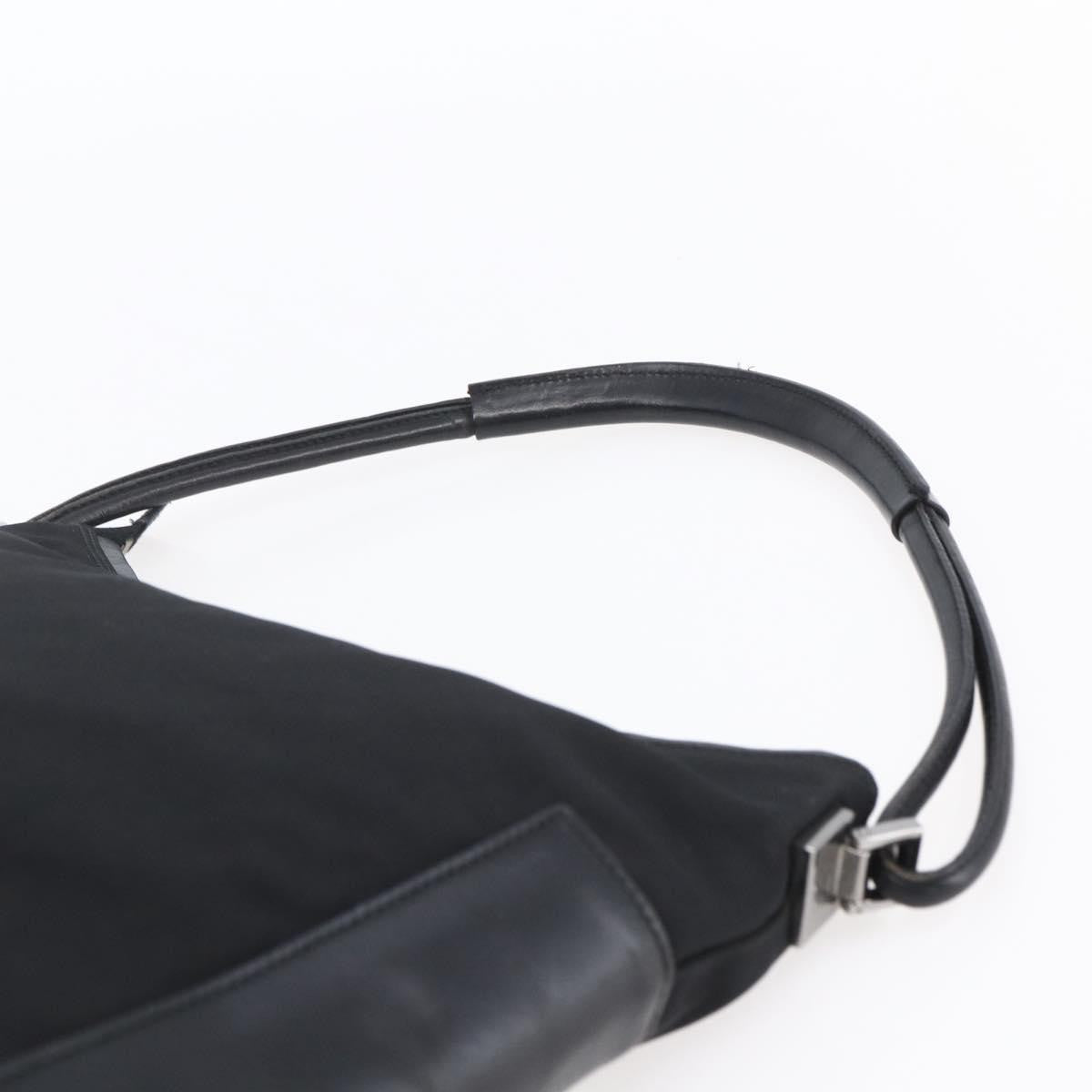 Gucci Zip Hobo Canvas, BLACK, CANVAS, Shoulder bag