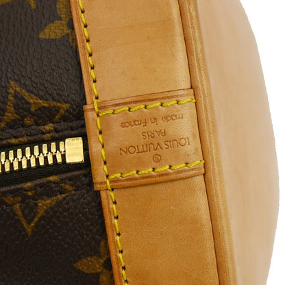 Louis Vuitton Alma Handbag Monogram Canvas, Brown, Canvas, Handbag