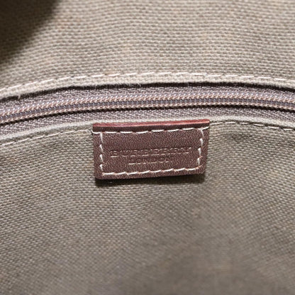 Burberry Nova Check Tote canvas check pattern, PINK, PVC, Tote bag