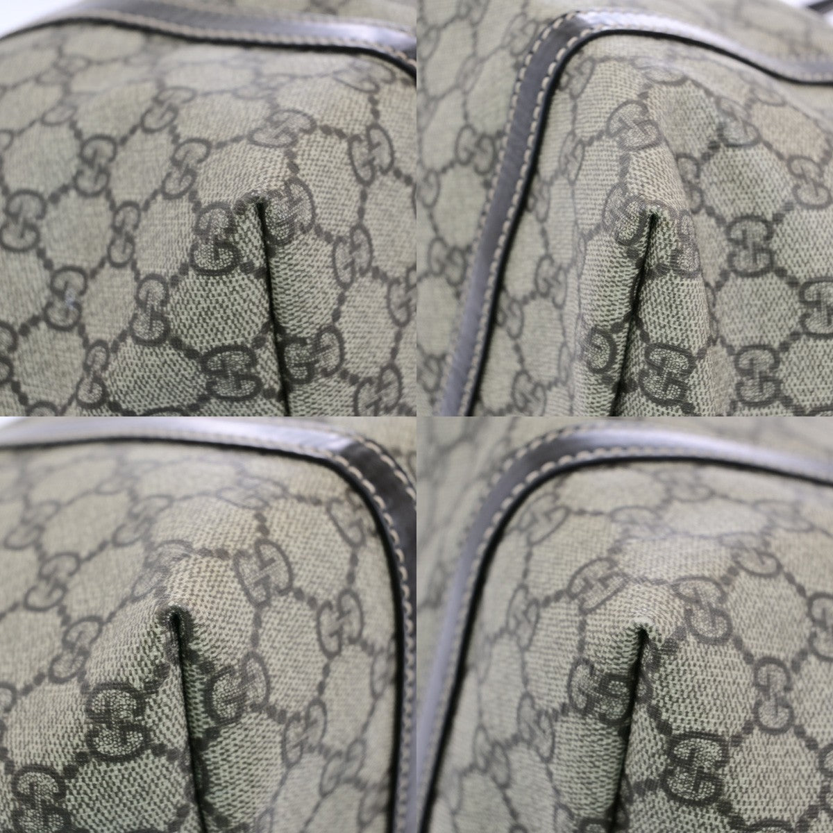 Gucci Joy Tote GG Coated Canvas with Leather, BROWN, CANVAS, Tote bag