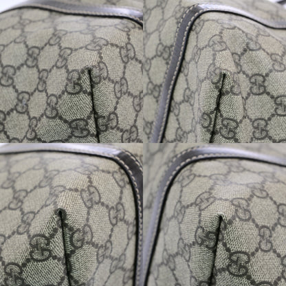 Gucci Joy Tote GG Coated Canvas with Leather, BROWN, CANVAS, Tote bag