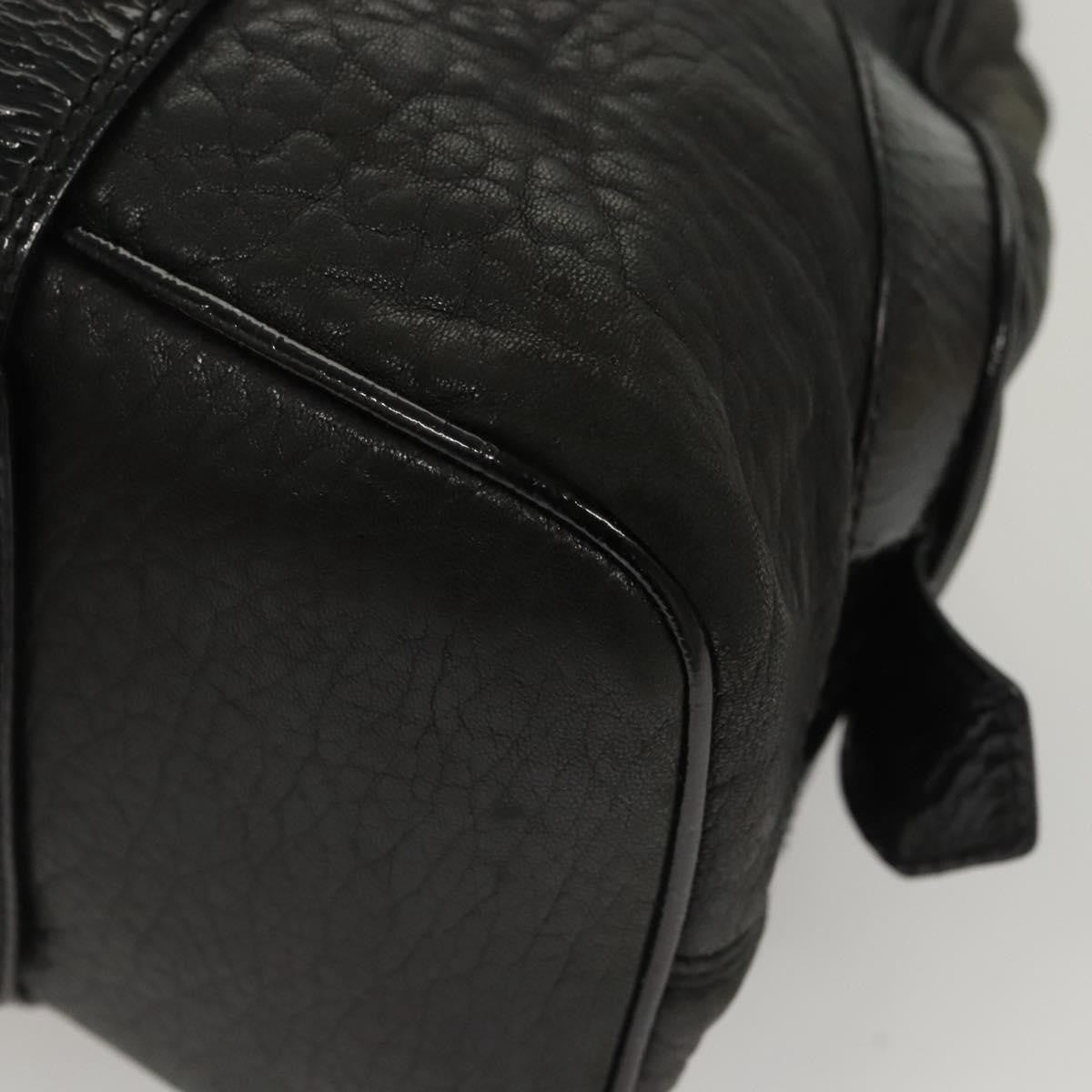 Bally Vintage Shoulder Bag Leather, BLACK, LEATHER, Shoulder bag