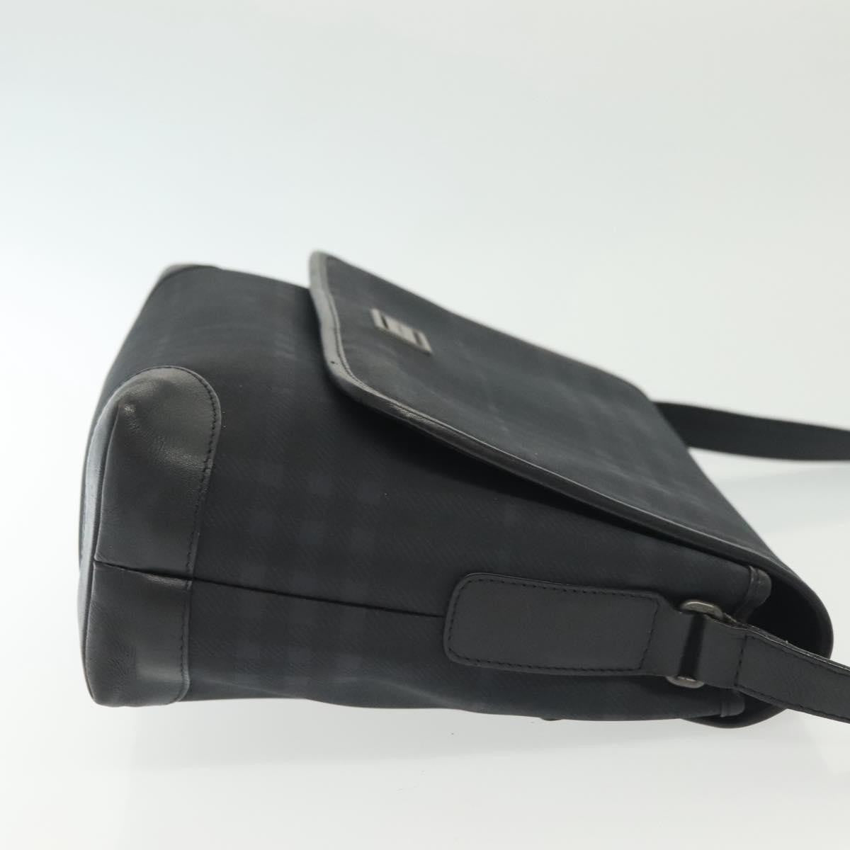 Burberry Nova check Shoulder bag Canvas, NAVY, CANVAS, Shoulder bag