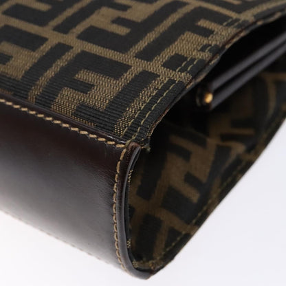 Fendi Vintage Zucca Zucca canvas, BROWN, CANVAS, Handbag