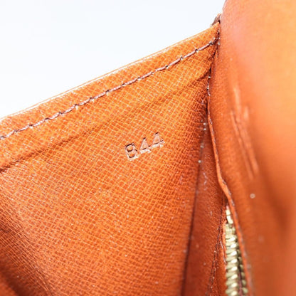 Louis Vuitton Dame Pochette Monogram Canvas, BROWN, CANVAS, Clutche & pouche