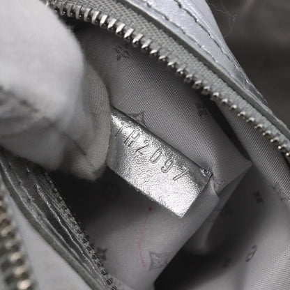 Louis Vuitton Suhali Lockit Handbag Leather, SILVER, LEATHER, Handbag