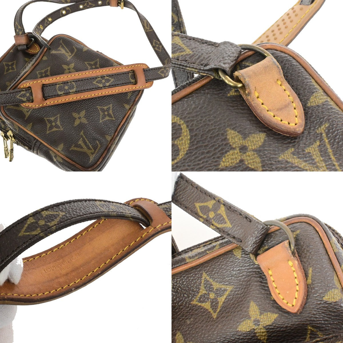 Louis Vuitton Amazone Bag Monogram Canvas, BROWN, CANVAS, Crossbody bag