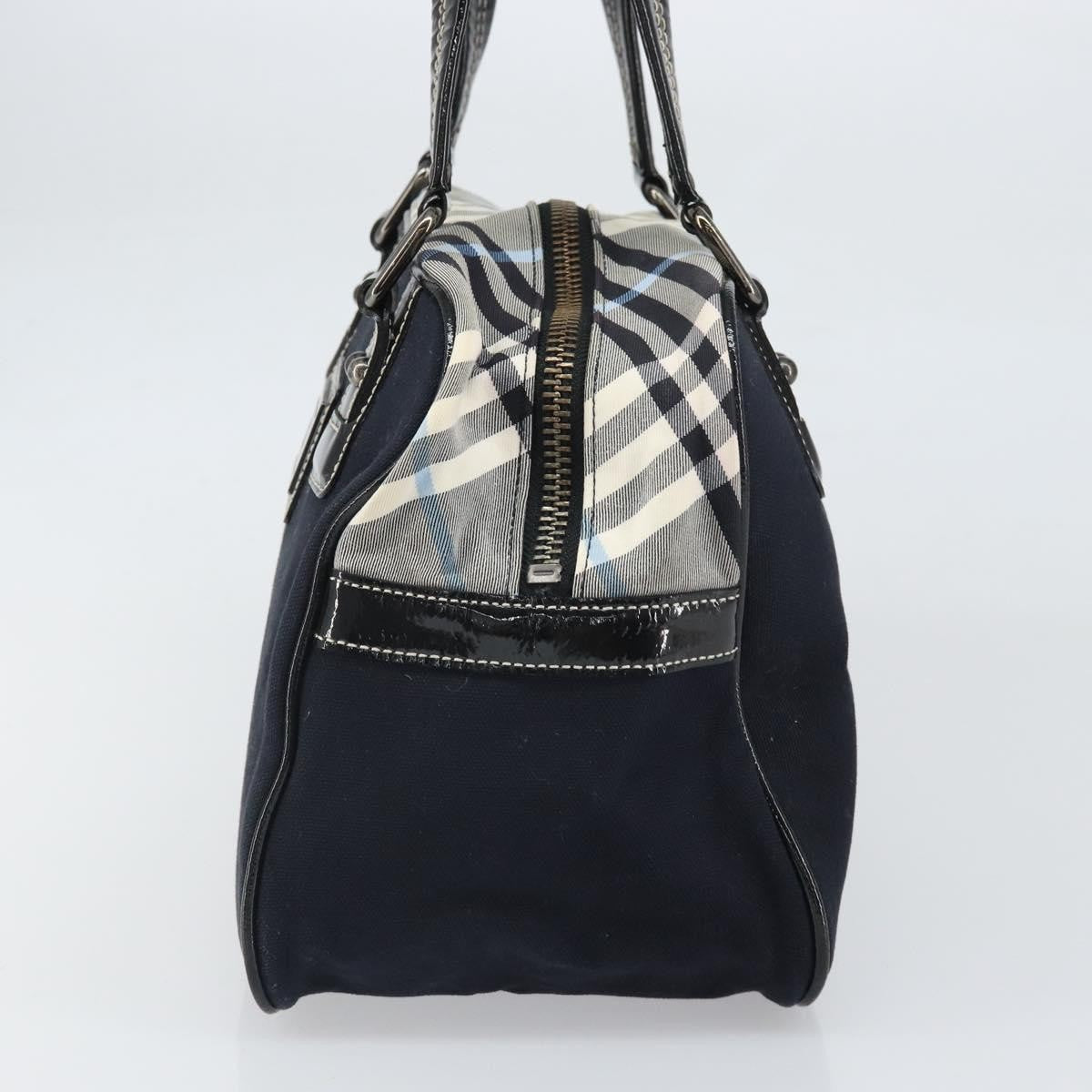 Burberry Blue Label Handbag Canvas, BLACK, CANVAS, Handbag
