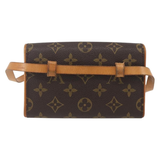 Louis Vuitton Florentine Waist Bag Monogram Canvas, BROWN, CANVAS, Clutche & pouche