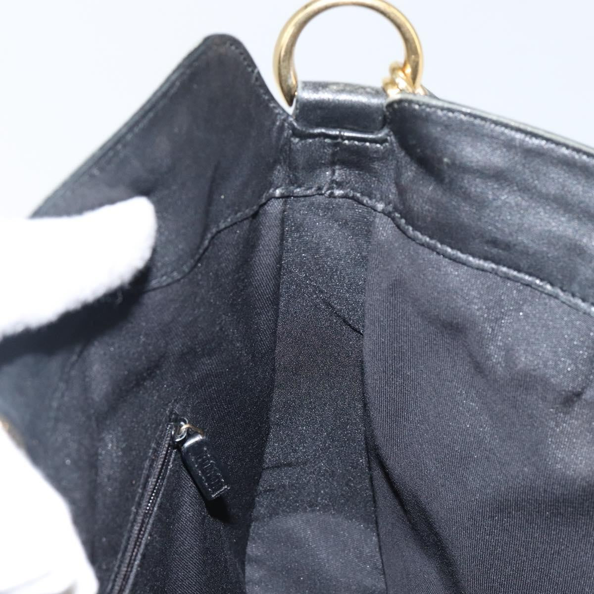 Gucci Diana NM Bamboo Shoulder Bag Leather, BLACK, LEATHER, Shoulder bag