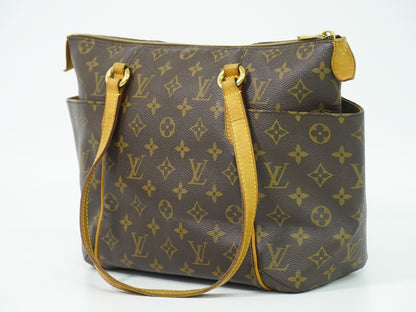 Louis Vuitton Totally Handbag Monogram Canvas, BROWN, CANVAS, Tote bag