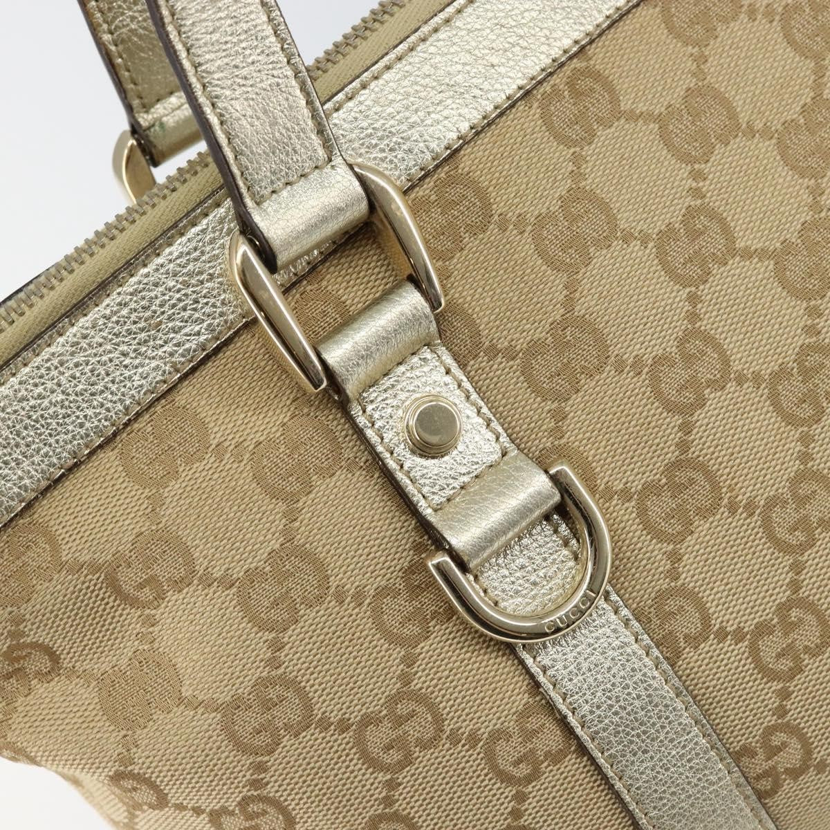 Gucci Abbey Tote GG Canvas, BEIGE, CANVAS, Tote bag