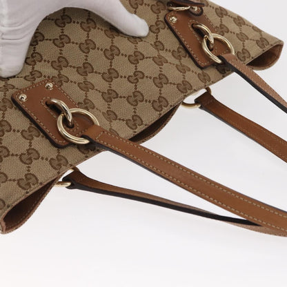 Gucci Vintage tote Canvas, BEIGE, CANVAS, Tote bag