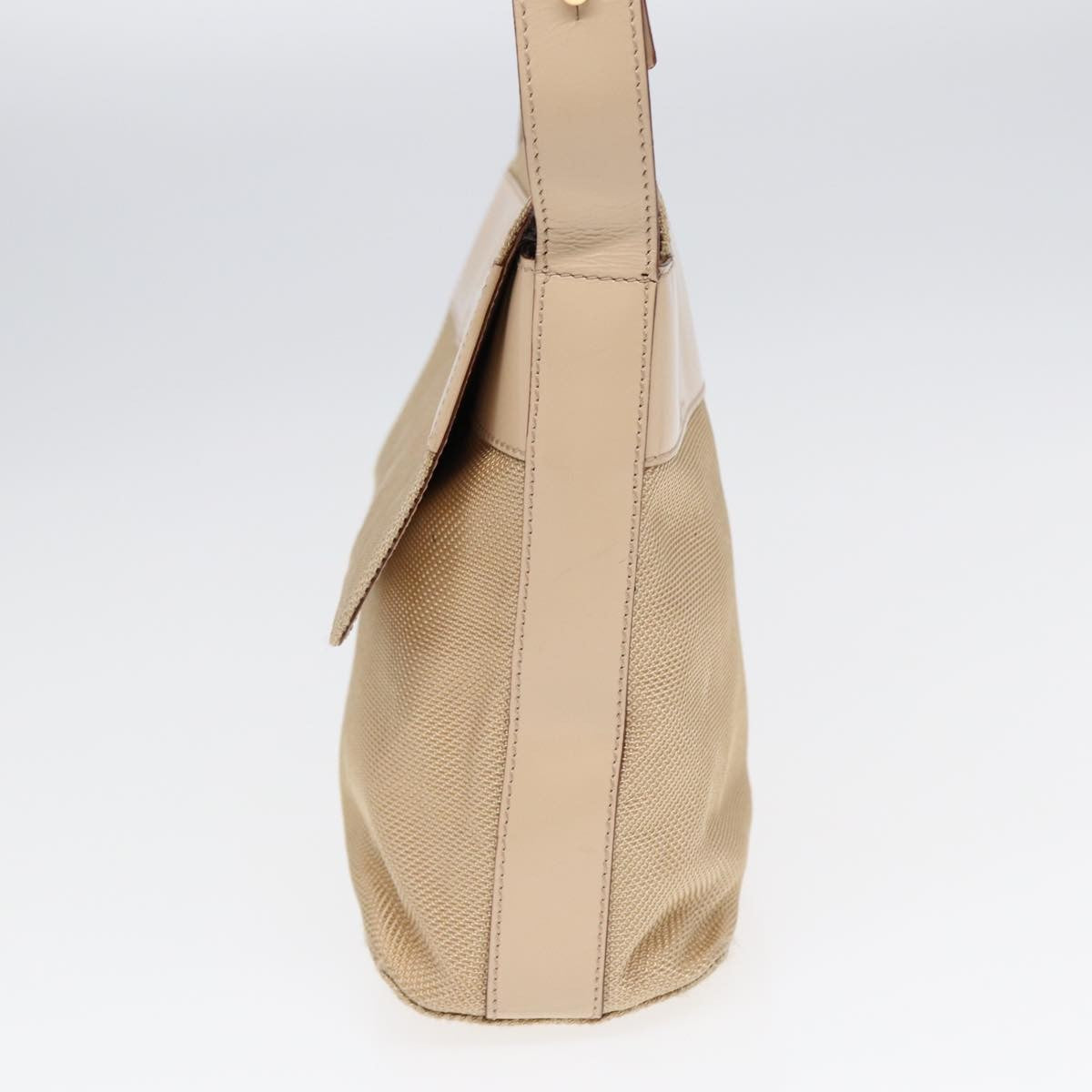 Celine Shoulder Bag Nylon, BEIGE, NYLON, Shoulder bag
