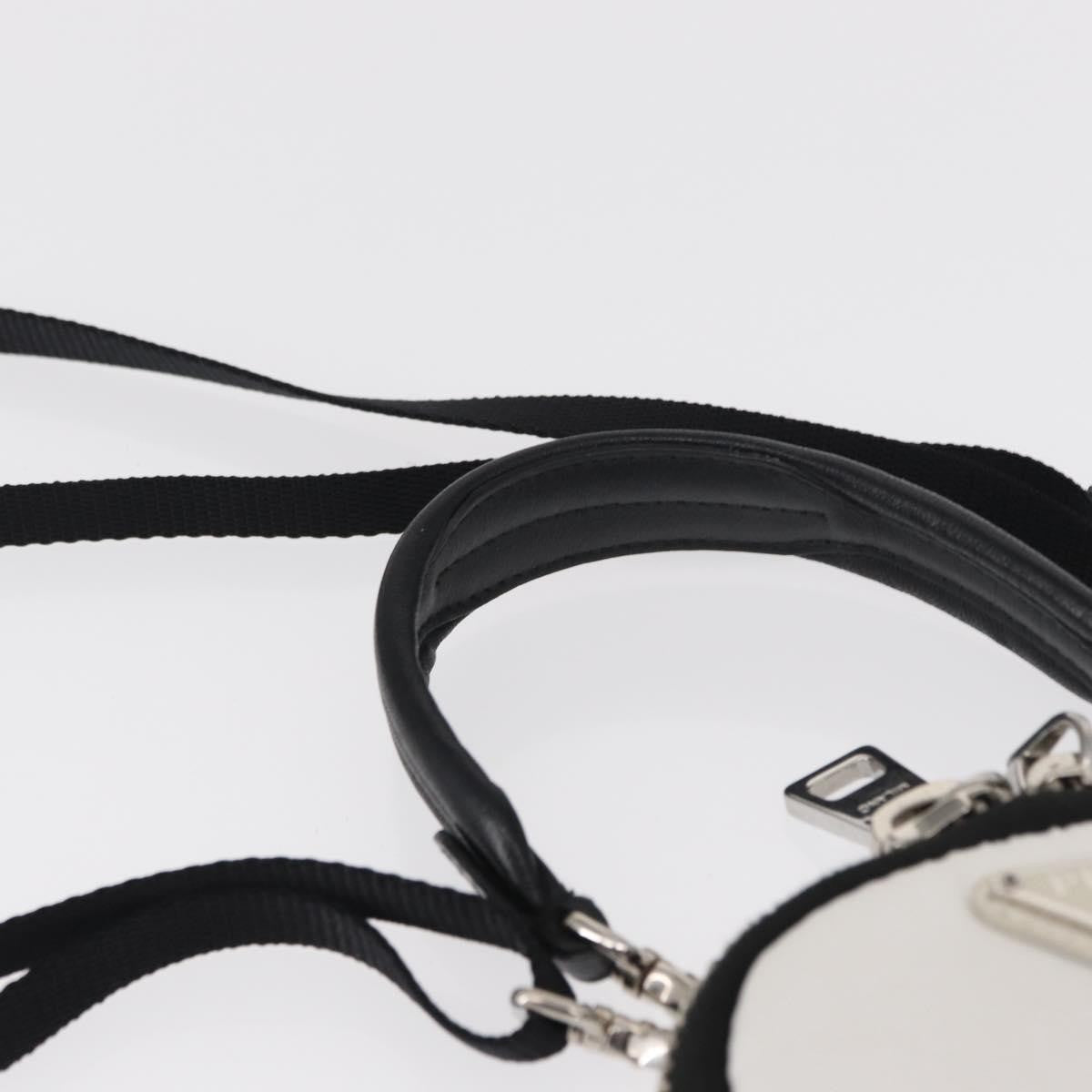 Prada Cargo Phone Holder Crossbody Bag Tessuto, WHITE, NYLON, Shoulder bag