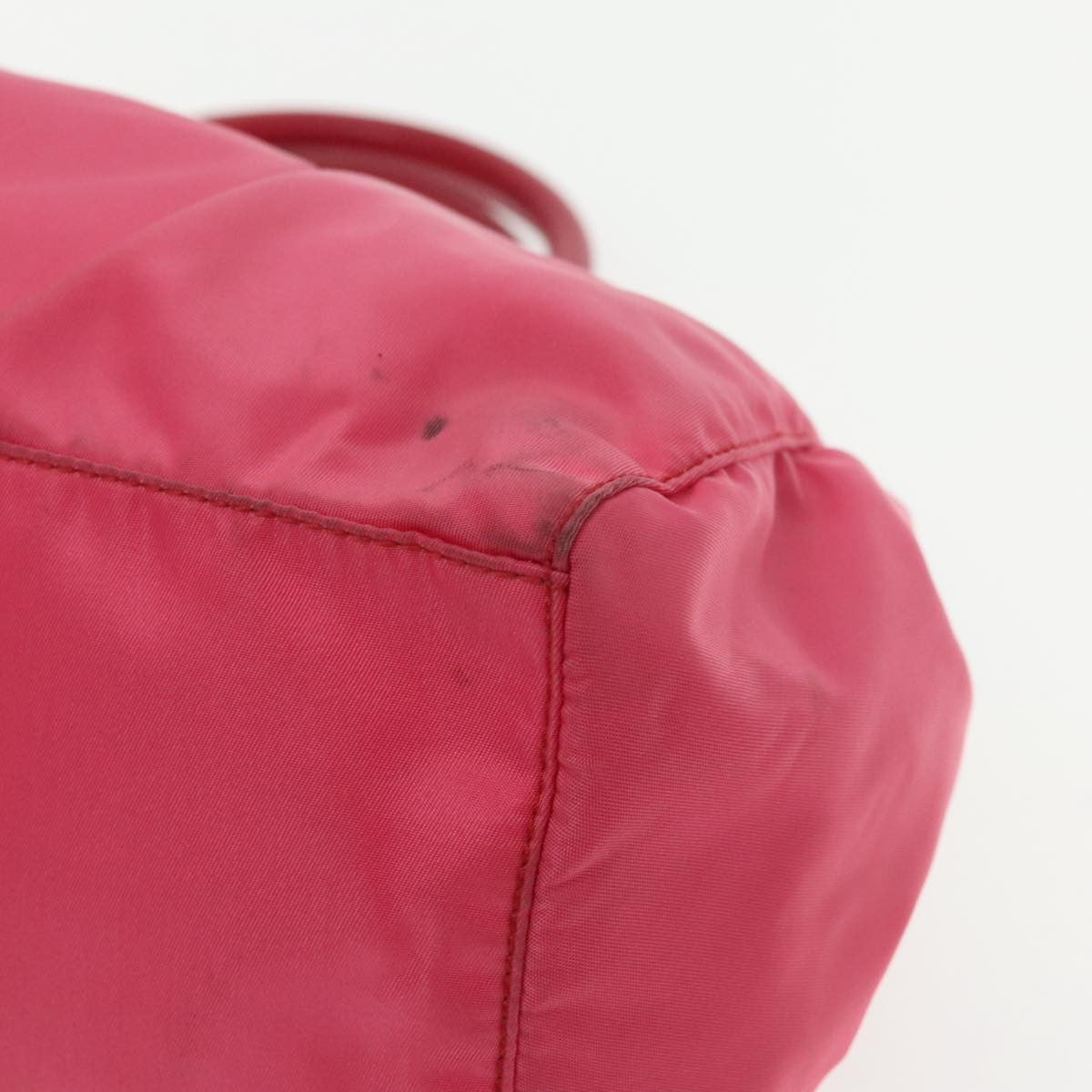 Prada Bow Convertible Tote Tessuto, PINK, NYLON, Tote bag