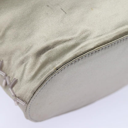 Prada Vintage Handbag Tessuto, SILVER, NYLON, Handbag