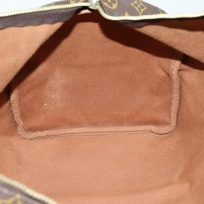 Louis Vuitton Keepall Bag Monogram Canvas, BROWN, CANVAS, Travel bag