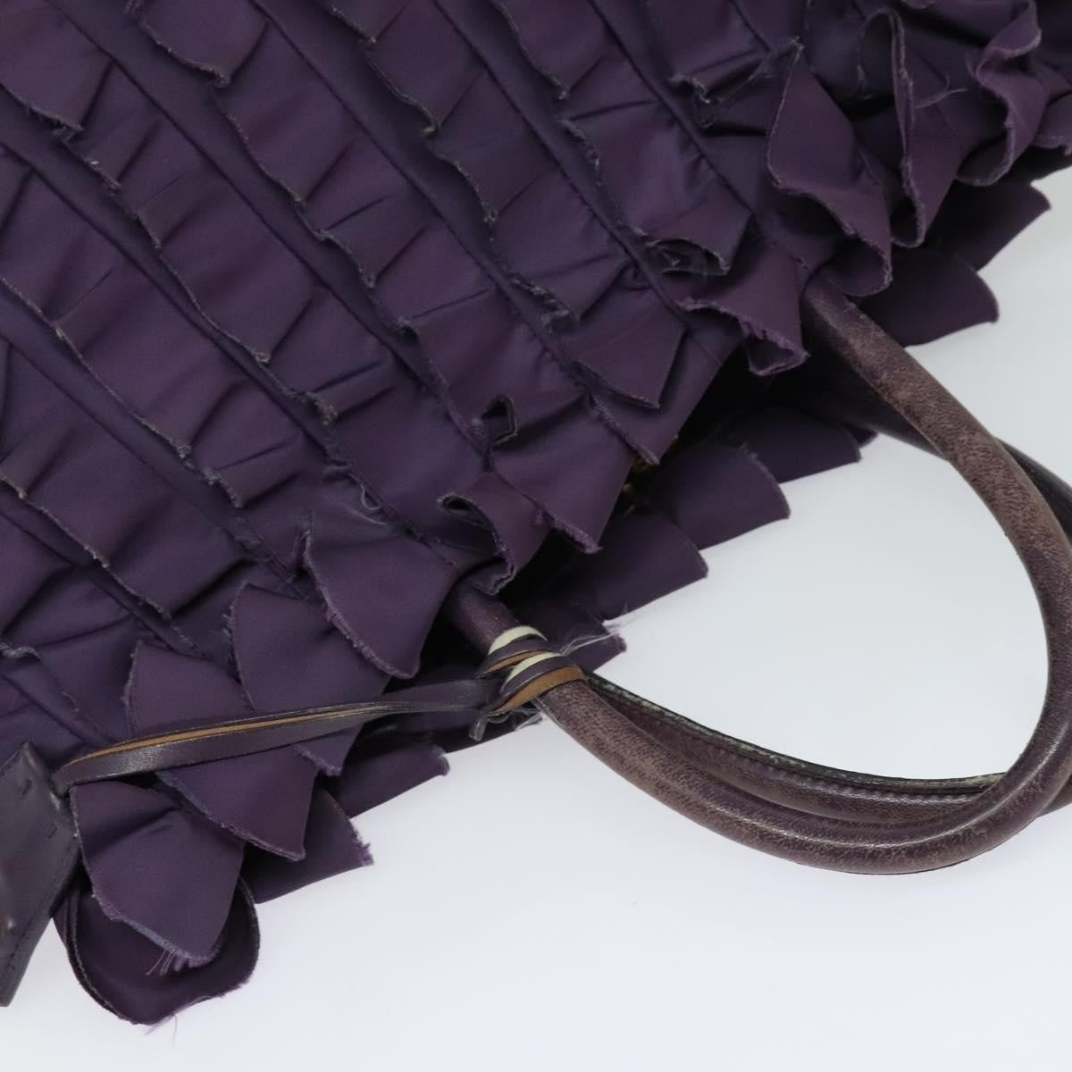 Prada Gaufre Convertible Tote Tessuto, PURPLE, NYLON, Tote bag