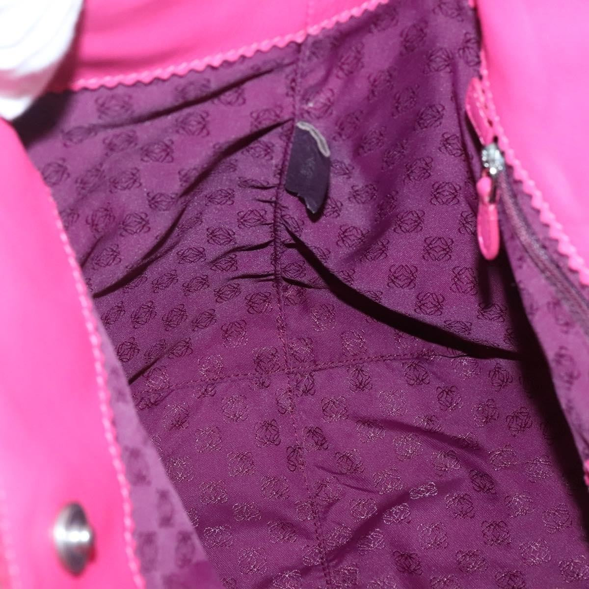 Loewe Anagram Tote Leather, PINK, LEATHER, Tote bag