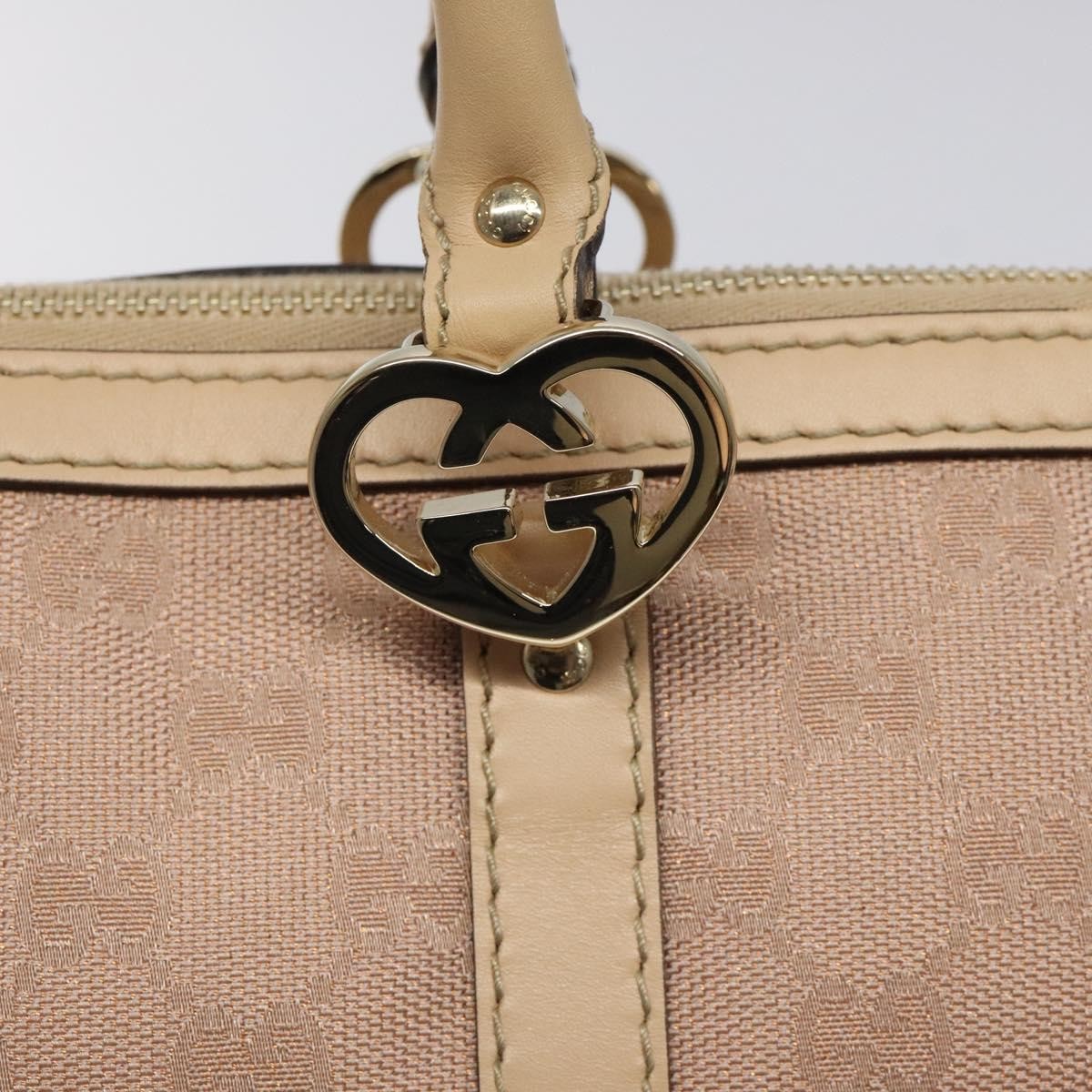 Gucci Lovely Heart Interlocking G Tote GG Canvas, PINK, CANVAS, Tote bag