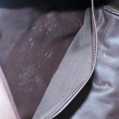 Burberry Nova Check Bowling Bag Canvas, BROWN, CANVAS, Handbag