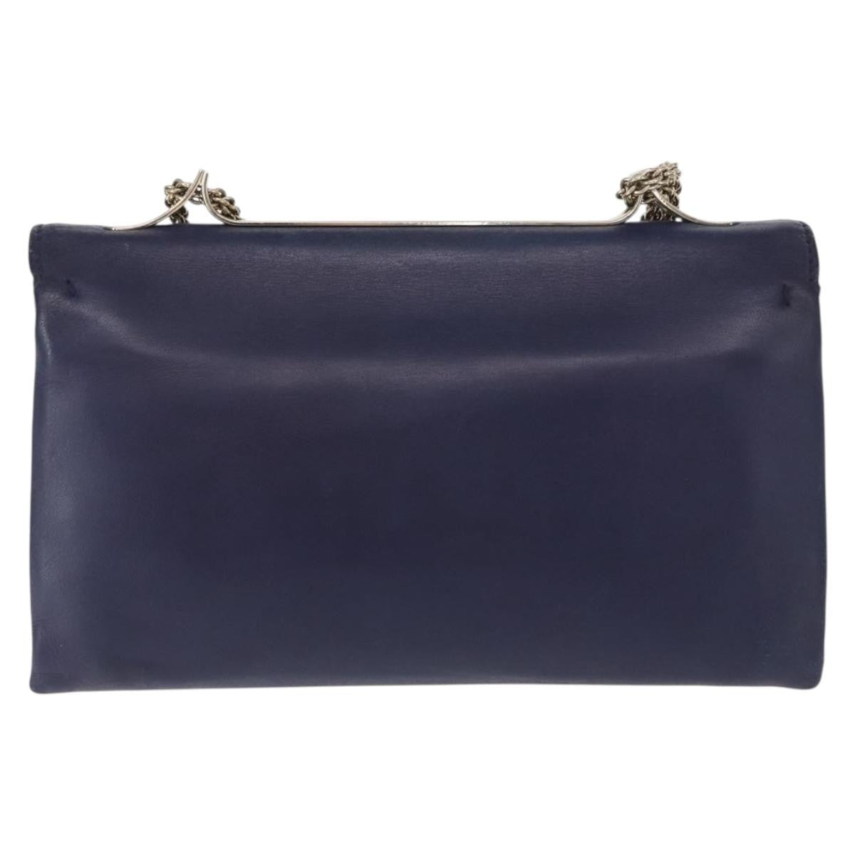 Valentino Garavani Va Va Voom Flap Shoulder Bag Leather, NAVY, LEATHER, Shoulder bag