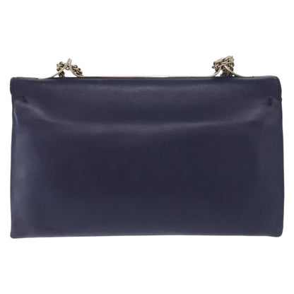 Valentino Garavani Va Va Voom Flap Shoulder Bag Leather, NAVY, LEATHER, Shoulder bag