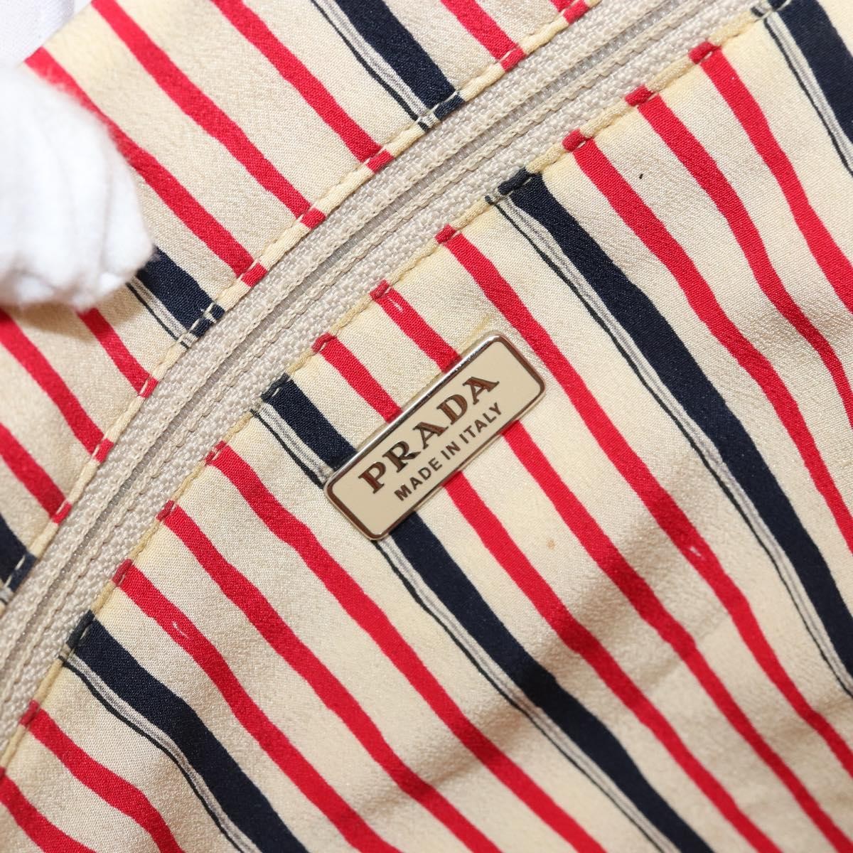 Prada Vintage Handbag Satin, RED, SATIN, Handbag