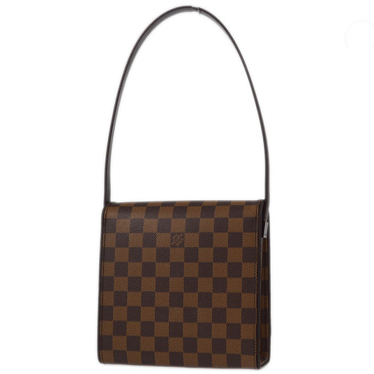 Louis Vuitton Tribeca Handbag Damier, BROWN, CANVAS, Handbag