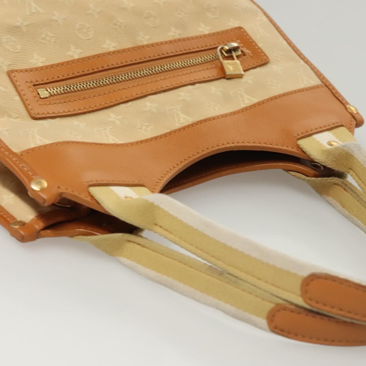 Louis Vuitton Kathleen Tote Monogram Mini Canvas, BEIGE, CANVAS, Tote bag