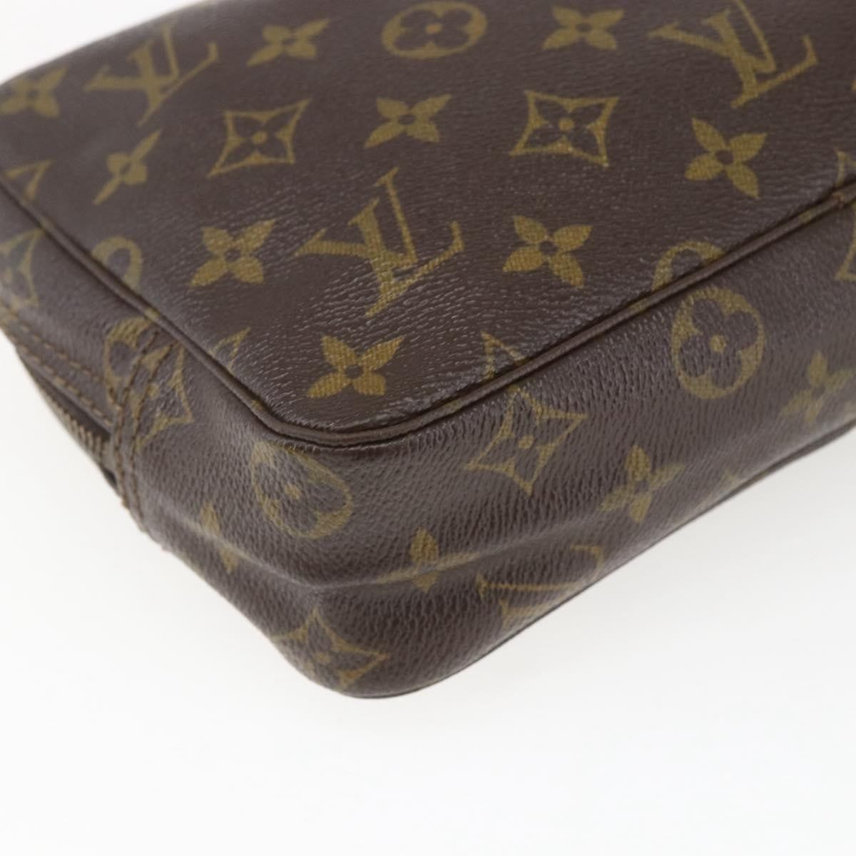 Louis Vuitton Trousse Toilette Monogram Canvas, BROWN, CANVAS, Clutche & pouche