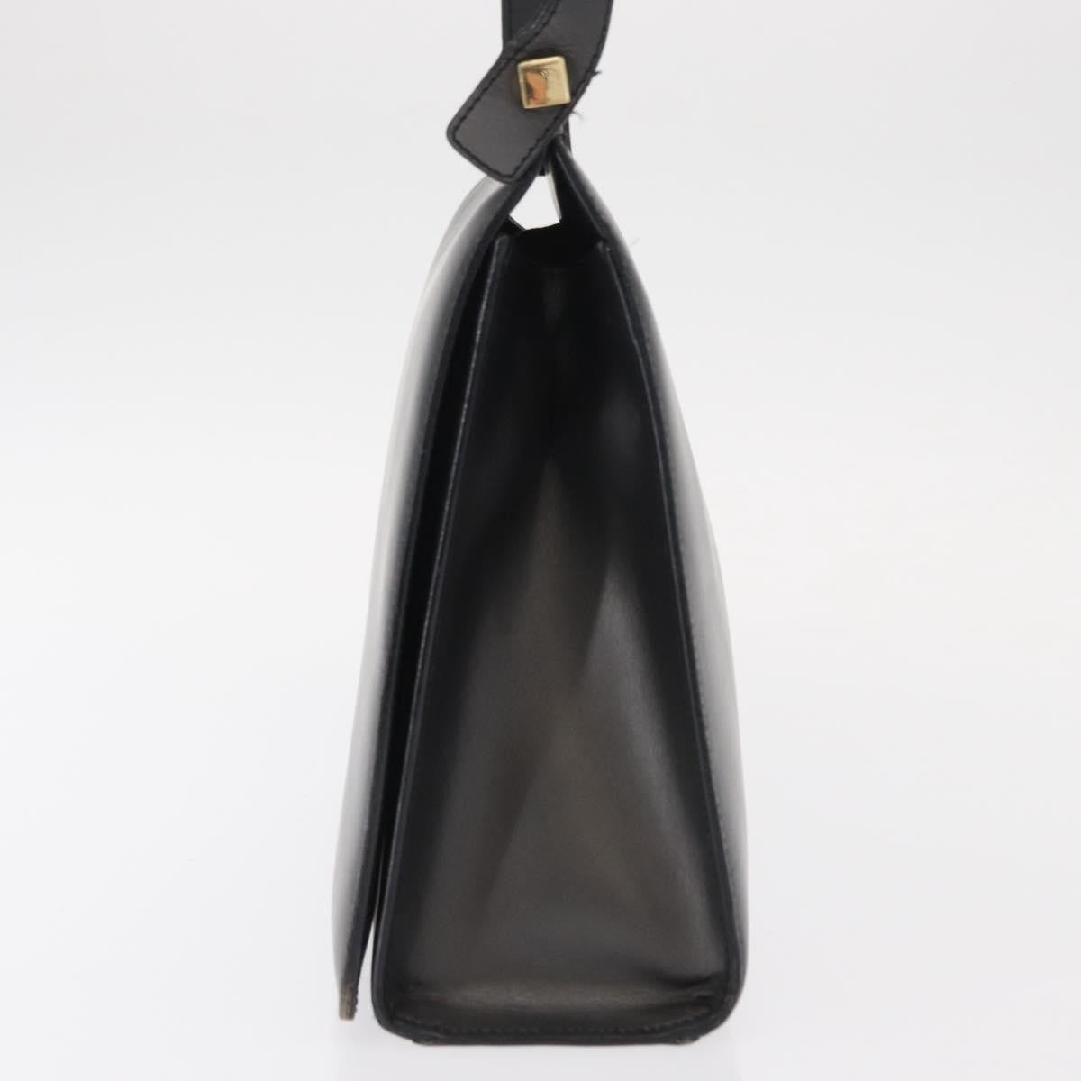 Gucci Vintage Shoulder Bag Leather, BLACK, LEATHER, Shoulder bag