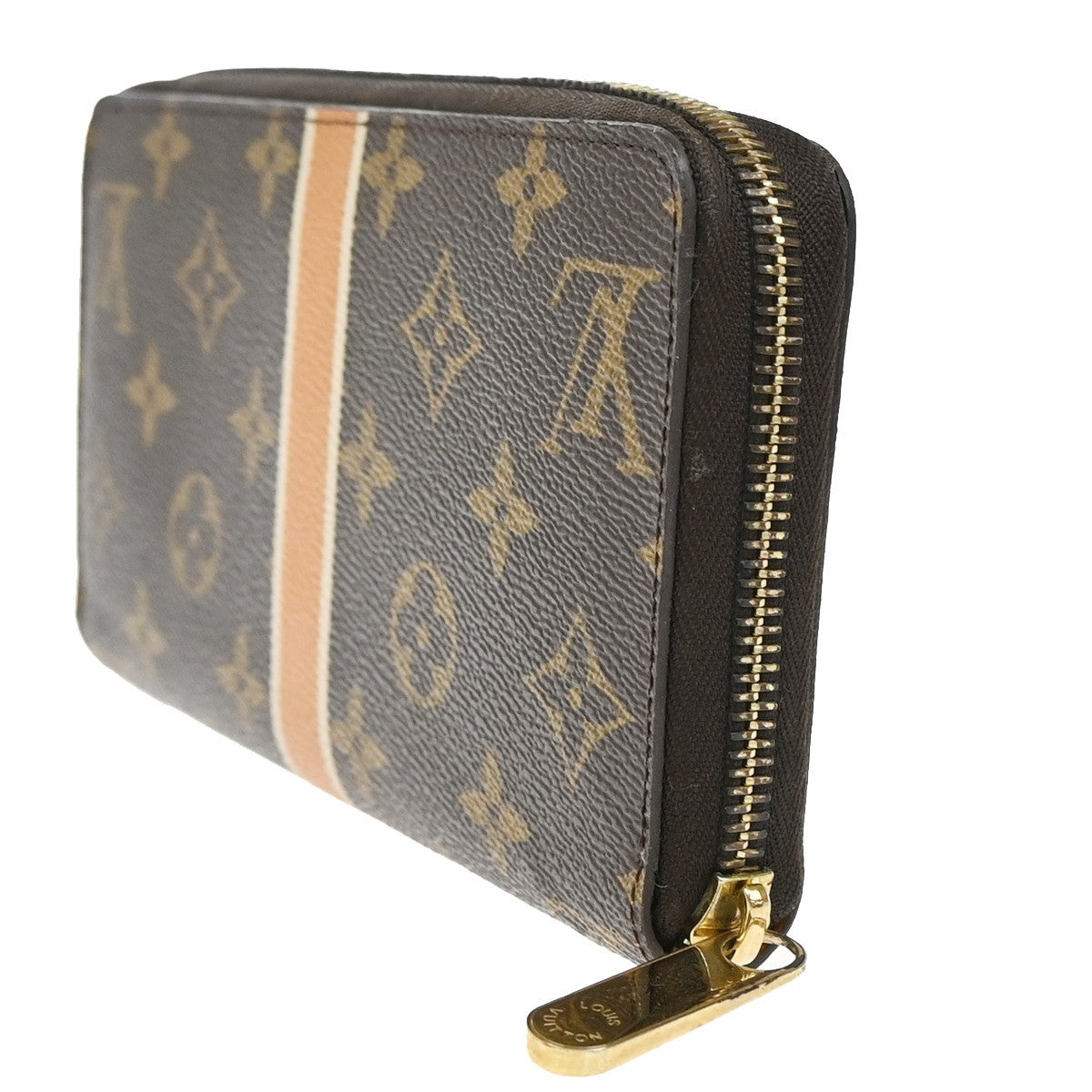 Louis Vuitton Zippy Wallet NM Monogram Canvas, BROWN, CANVAS, Wallets